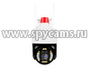 «HDcom K668-3MP-4G» - беспроводная уличная 4G-sim поворотная 3mp IP-камера видеонаблюдения