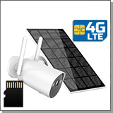 Уличная 4G IP-камера 2MP с солнечной панелью Link Solar ZC213-2MP-4G